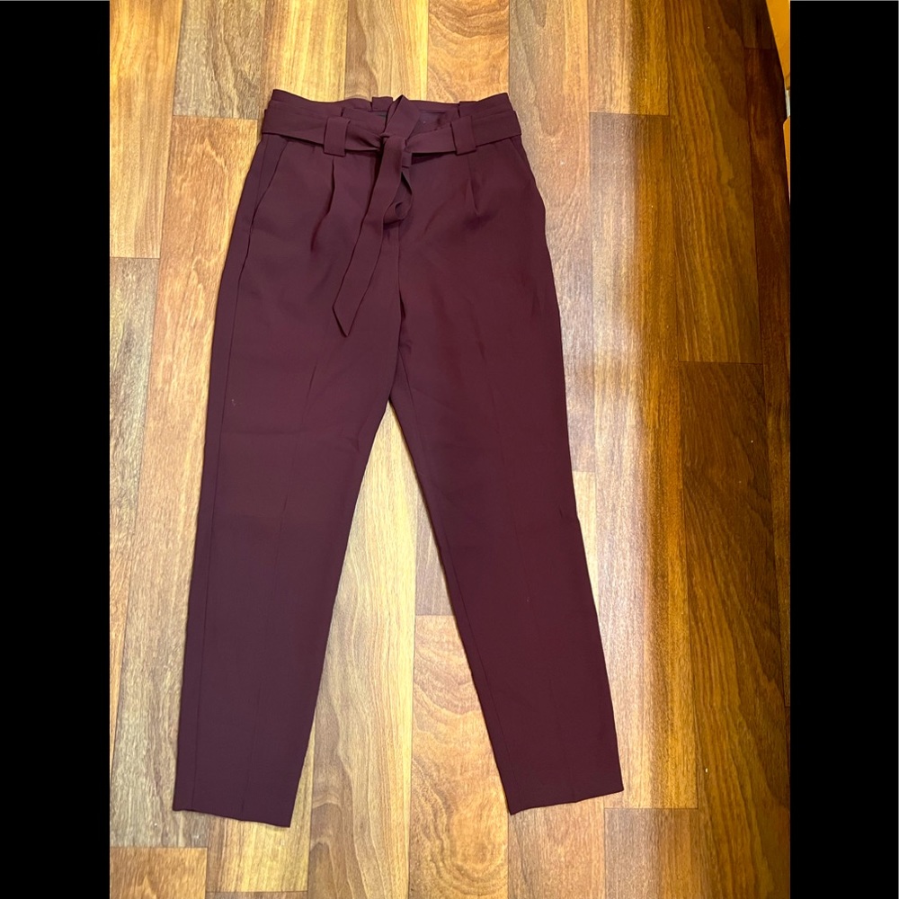 Express High Waisted Paper bag Ankle Pants!